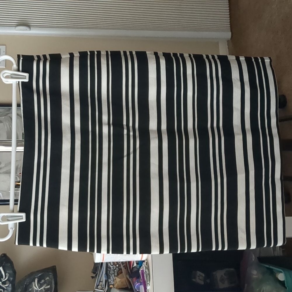Ann Taylor striped pencil skirt